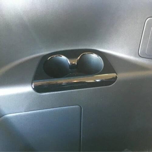 For Nissan Serena C27 2016 2017 2018 2019 Side Rear Seat Water Cup Holder Cover Trim Drink Coffee Holder Frame Covering