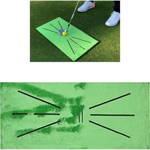 Golf Training Mat Game 60x30cm Practice Rug Training Aid Batting Mat Gift