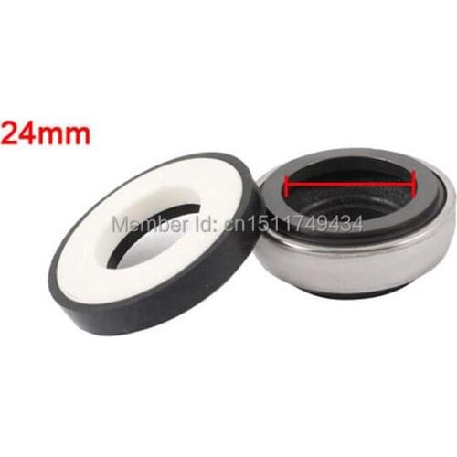 Single Coil Spring Water Pump Mechanical Shaft Seal 24mm Dia