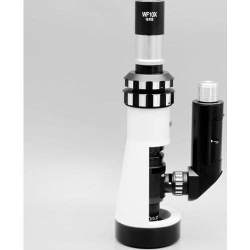 Portable Cordless Rechargable Field Metallurgical Metal Metallograph Microscope