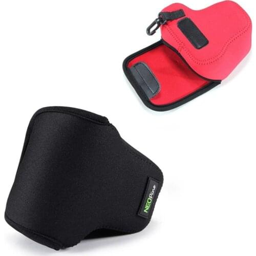 Portable Neoprene Soft Camera Case for Canon EOS M2 M3 M6 M10 M100 with 15-45mm Lens DSLR Digital Camera pouch