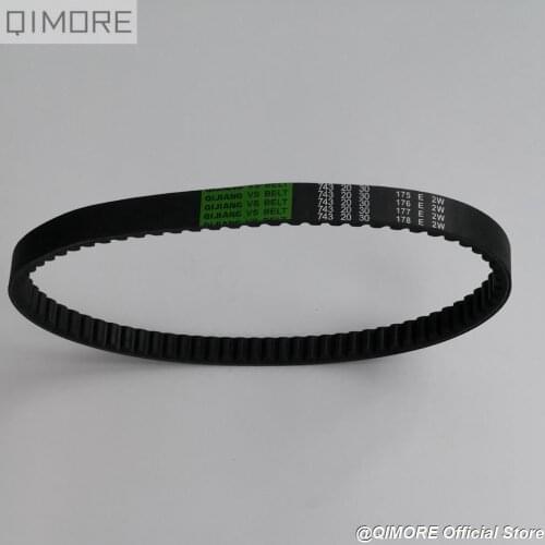 CVT Drive Belt 743 20 30 (outer circumference approx. 753mm) for Scooter 152QMI 157QMJ GY6 125 150 CC Short-case Engine