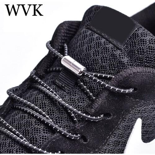 2pcs Elastic Locking Shoelaces Round No Tie Shoe Laces Kids Adult Sneakers Shoelaces Quick Lazy Shoe Lace Shoestrings 25 colors