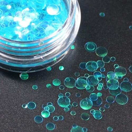 1 Pcs Nail Glitter Powder Rhinestones Crystal AB FlatBack Strass Sewing Fabric Garment Rhinestone Nail Art UV Ice Blue
