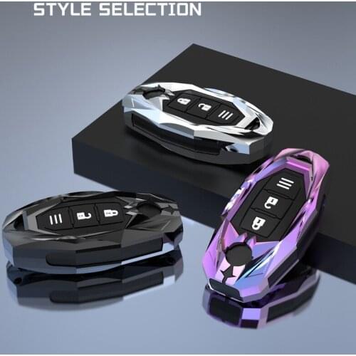 Car Zinc Alloy Key Case Cover Shell For Nissan Versa Maxima Rogue Armada Sentra Qashqai X-Trail Kicks For Infiniti FX35 QX50