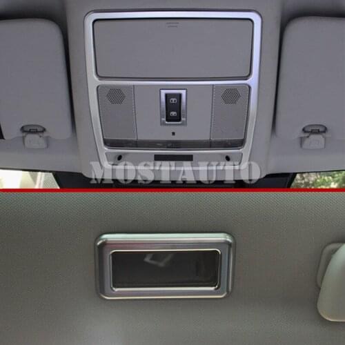 For Land Rover Discovery Sport Inner Front & Rear Reading Light Cover 2015-2018 3pcs Car Accessories Interior Car Decor Car Trim