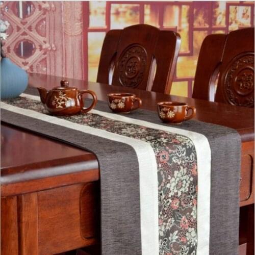 Coffee table flag. Chinese style decorative tablecloth. Fashion home tea towels seats