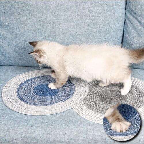 Summer Cat Cushion Mat Sofa Protection Cover Cat Scratcher Anti-Scrap Mat Cotton Pet Mat Bed Cats Cushion for Kitten Puppy Mats