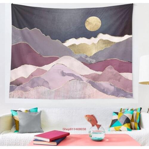 Raspberry Dream tapestry wall decoration witchcraft tapestry Bohemian Hippie home decoration mattress yoga mat