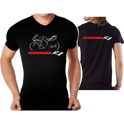 New 2019 Hot Summer Casual T-Shirt Printing T-Shirt JAPAN for Motorcycle Yam R1 RACING T-shirt Shirt