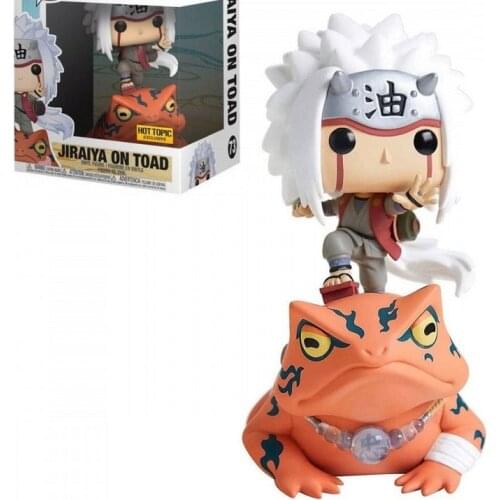 NEW! pop Narutoes JIRAIYA ON TOAD #73 with box Vinyl Action Figures Models for Children Toys