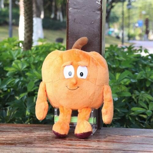 New fruits vegetables cauliflower mushroom plush fruits vegetables Pumpkin Plush Doll Starwberry 9" Halloween gifts Christmas