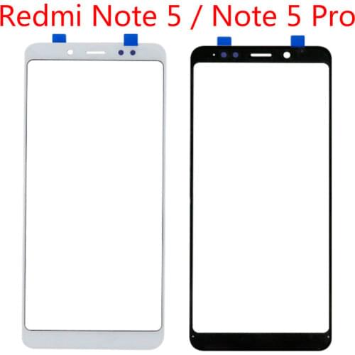 Touch Screen For Xiaomi Redmi Note 5 Pro LCD Display 5.99'' Outer Front Glass Replacement Spare Parts