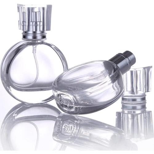 Hot 25ml Portable Travel Refill Empty Perfume Cosmetics Spray Glass Bottle Atomizer