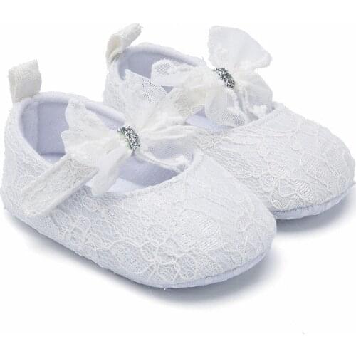 Summer Sandals 2021 Brand New Toddler Baby Girls Bowknot Mesh Shoes Soft Sole Crib Shoes Spring Autumn First Walkers 0-18M