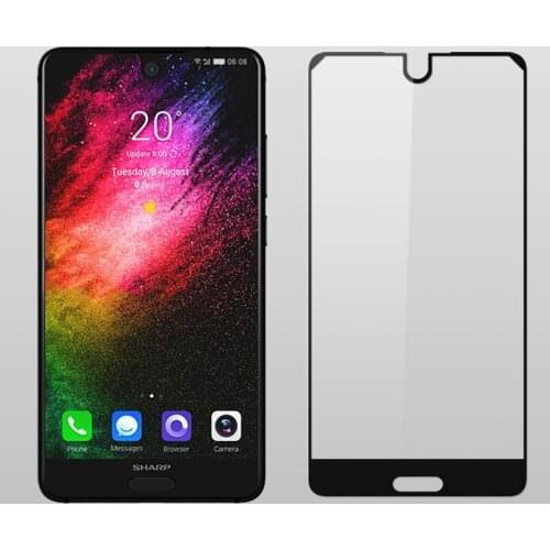 Smartphone 9H HD FULL Tempered Glass Safety On The for Sharp Aquos S2 Protective Film Screen Protector cover for Sharp Aquos C10