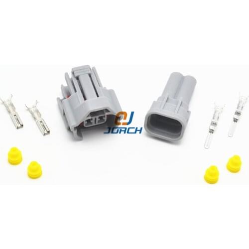 2 Pin 2.0mm Auto Waterproof connector Plug Car Fuel Injector connectors for Toyota Honda Nissan 6189-0039