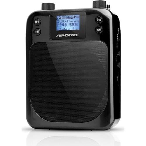 2.4G Wireless Voice Amplifier Bluetooth Megaphone with Remote Control 30W Portable Headset Microphone for Teacher Promotion