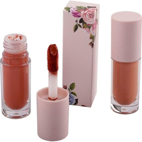 40pc Custom Logo Waterproof Lipgloss Wholesale Clear Shiny Glitter Glossy Makeup Lip Gloss Custom Liquid Lipstick Bulk Lip Tint