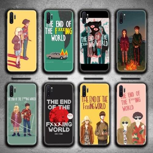 The end of the fing fxxxing world Phone Case For Samsung Galaxy Note20 ultra 7 8 9 10 Plus lite J7 J8 Plus 2018 Prime