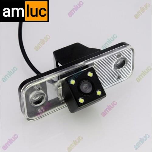 175 Degree 1080P Fisheye Car Reverse Rear View Camera For Hyundai Santa Fe IX45 2001 2002 2003 2004 2005 2006 2007 2008 - 2012