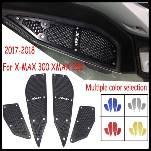 For YAMAHA XMAX X-MAX 300 XMAX 250 2017-2018 motorcycles XMAX Pad XMAXCNC new foot pad Pedal aluminum alloy