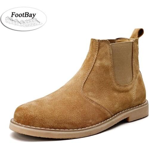 Мужские ботинки челси FOOTBAY China At AliExpress