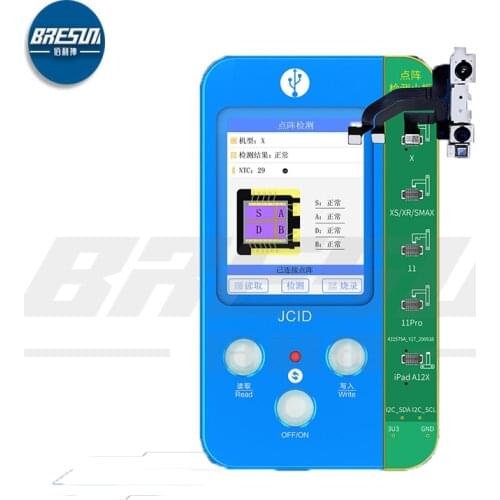 JCID face id FPCX for iphone x xr xs 11 11pro pro max 12 mini for ipad pro 3/4 dot projetor ler escrever JCID Pro1000s JC V1S