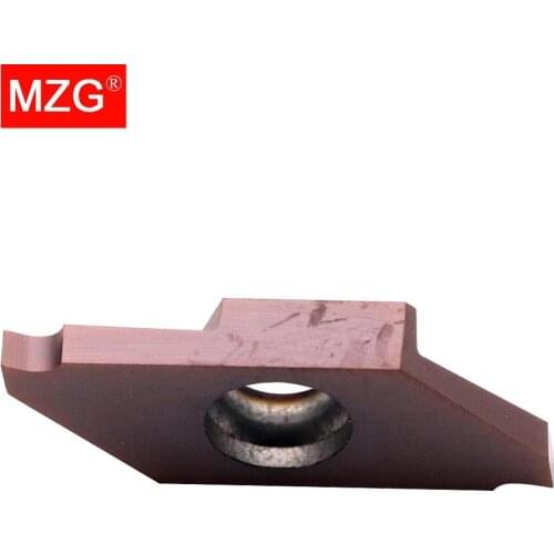 MZG 10PCS CTP FRN ZP15 CNC Machining Toolholder Small Parts Cutting-off Grooving Stainless Steel Solid Carbide Inserts