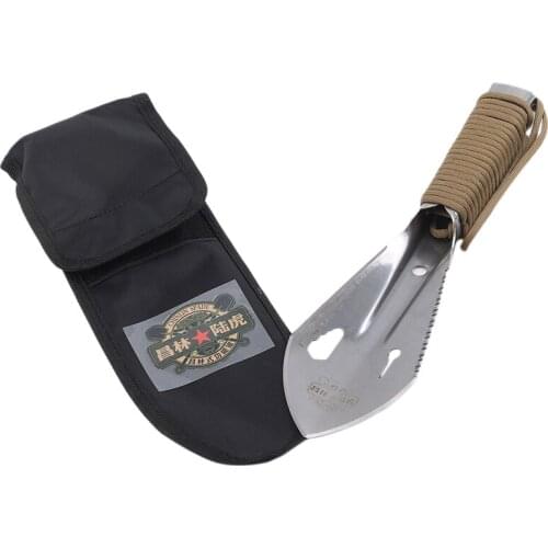 Stainless Steel Garden Shovel Weeder With Sawtooth Hex Wrench Ruler Digging Trowel Knife Spear Garden Bonsai Multifunction Spade