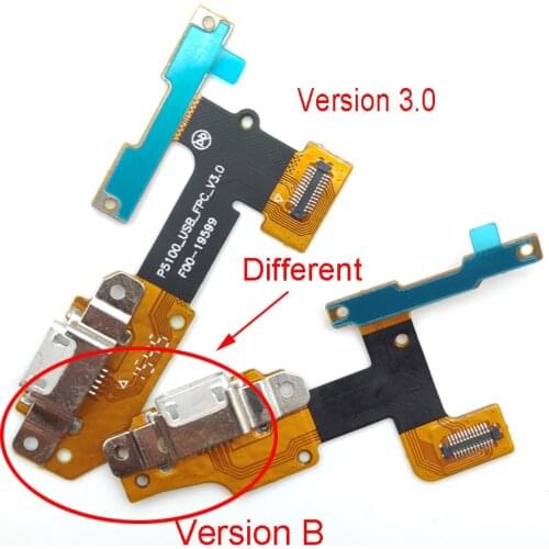 New Port USB Charging Dock Connector Flex Cable For Lenovo YOGA Tab 3 YT3-X50L yt3-x50f yt3-x50 yt3-x50m p5100_usb_fpc_v3.0
