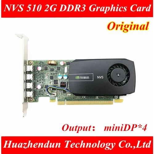 Original NVS510 graphics card 2G 4-screen split-screen card 4 miniDP ports NVS 510 support 4K graphics card than W4100