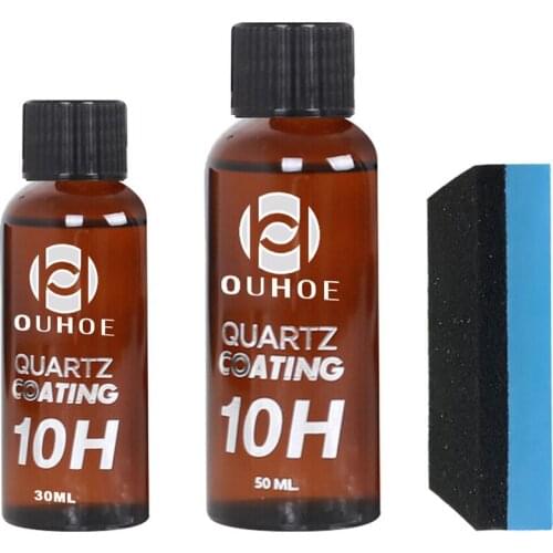 30ml 50ml 10H Auto Ceramic Glass Coat Super Hydrophobic Car Liquid Coat Paint Durable Anti-scratch Nano Coating for Car Styling