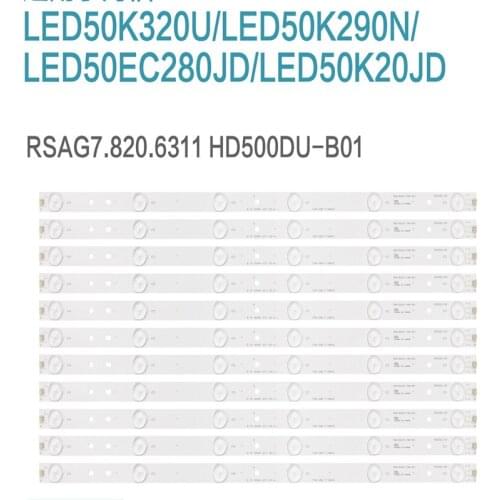 FOR Hisense LED50K320U light strip Hisense-50-HD500DU-B01-11X6 aluminum substrate