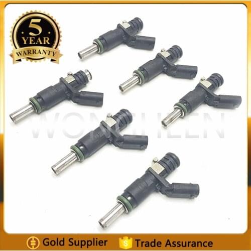 6PCS Fuel Injector Nozzle Bico SL500 S550 GL450 E550 ML550 GL Class V8 Injection Replacement 2720780249 For Mercedes