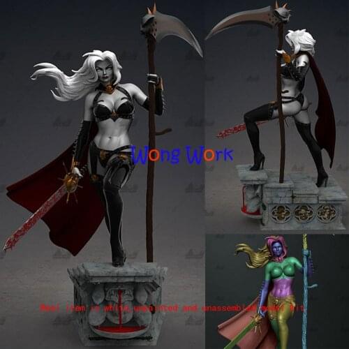 Wong Work Unpainted 1/6 Scale 42cmH 1/8 31cmH 3D Printing Unassembled Garage Kits GK Model Kit Figure Statue TTG-210602-1