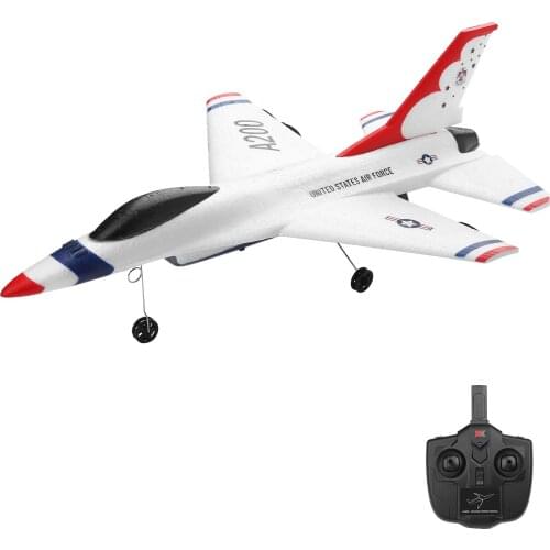 Wltoys XK A200 F-16B RC Airplane 2.4GHz 2CH RC Plane Flight Toys for Kids Boys