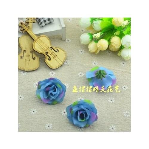 08 Home &wedding decoration artificial Flower DIY Flower Small Rose, Silk Flower 4cm