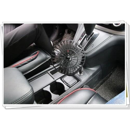 12V Dashboard Oscillating Vehicle Car Van Truck Home Clip-On Fan 2 Speed Airflow for Infiniti QX QX60 Q30 Q70L Q70 Synaptiq Q80