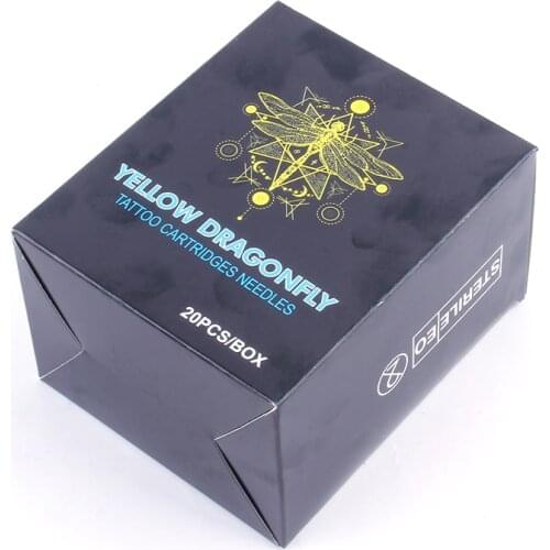 Box of 20pcs RL Tattoo Pen Needle Sterile Disposable Tattoo Needles For Tattoo Rotating Pen Round Liner Shader Supplies