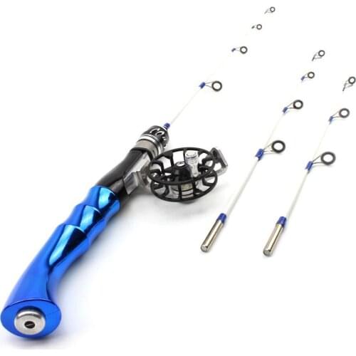 30cm40cm50cm A variety of ultra-light winter fishing rods, portable winter fishing rods, rotating casting ice fishing rods