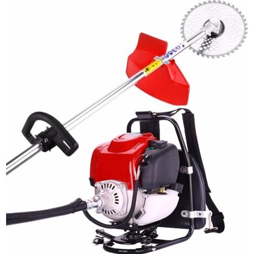 4-stroke backpack Gasoline mower Grass Hedge Trimmer mower Small agricultural harvester Orchard pine soil garden weed mower