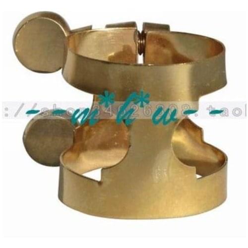 6 pieces Metal ligature for soprano mouthpiece