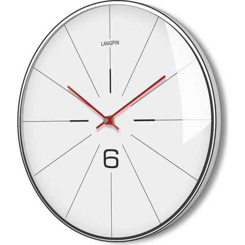 Nordic Large Wall Clock Modern Design Living Room Bedroom Office Metal Clocks Wall Watch Klokken Wandklokken Home Decor FZ116