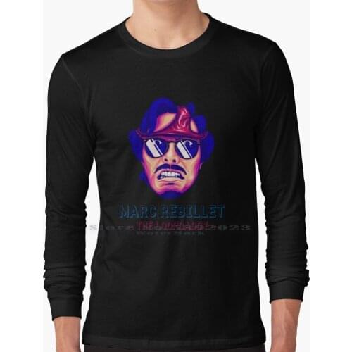 Marc Rebillet Fan Art Long Sleeve T Shirt 100% Pure Cotton Big Size Marc Rebillet The Loopdaddy Musician Dj House Music Jazz