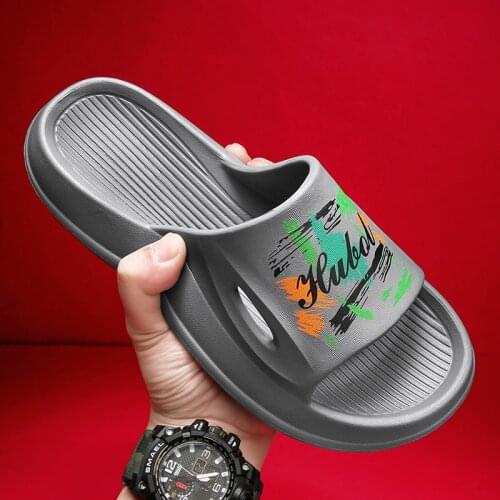 Men Slipper for Home Platform Beach Slippers Women EVA Non-slip Bath Slippers Outdoors Mens Summer Shoes Unisex Indoor Slippers