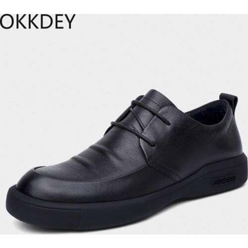 2021 spring and autumn new business casual shoes mens Korean fashion British lace-up casual shoes mens shoes
