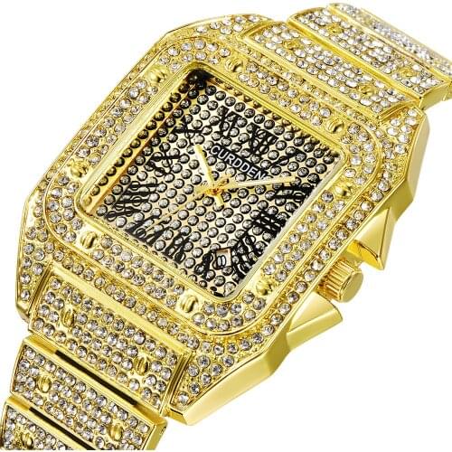 Ruiyi Mens Gold Watch