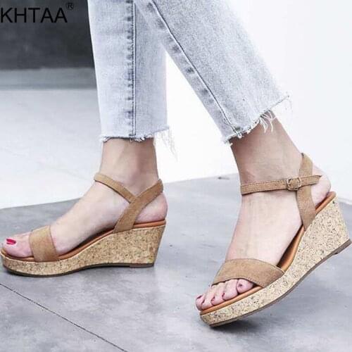 Women Sandals Snake Print Woman Shoes Comfort Light Platform Sewing Female Buckle Strap Peep Toe Ladies Footwear Summer New