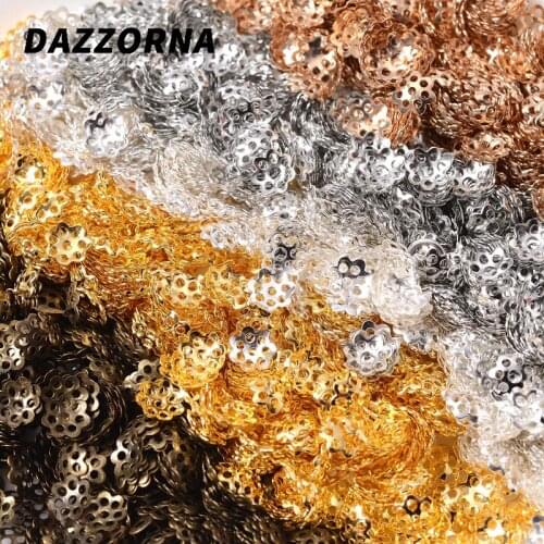 500Pcs/Lot 6mm Golden Flower Petal Beads Caps Bulk End Spacer Charms Bead Caps For DIY Jewelry Making Necklace Accessories